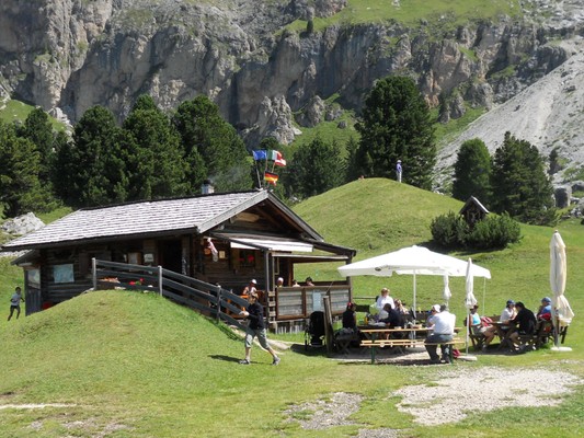 Foto Außenansicht Baita delle Marmotte / Murmeltierhütte