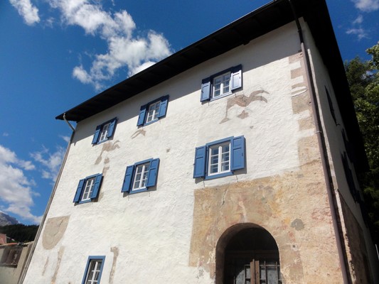 Foto Außenansicht Ferienwohnungen Ciasa Soldà