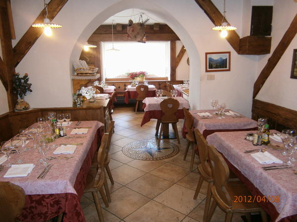 Il ristorante Selva di Cadore Al Crot
