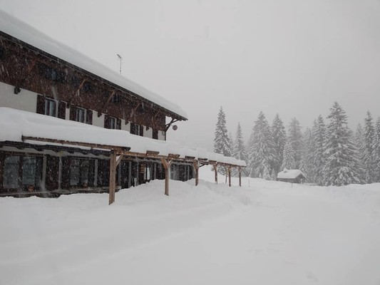 Foto Außenansicht Berghütte Aquileia
