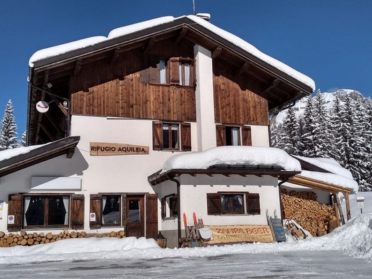Foto Außenansicht Berghütte Aquileia
