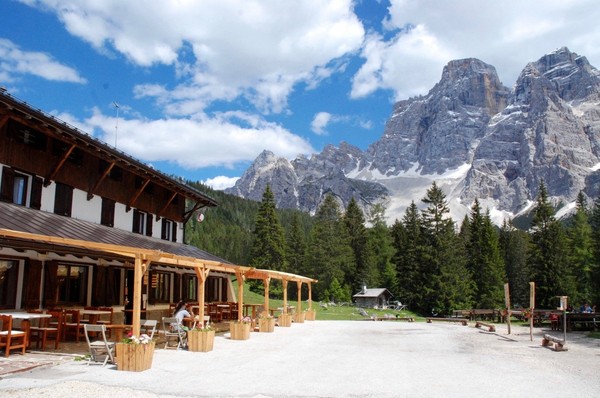 Foto Außenansicht Berghütte Aquileia