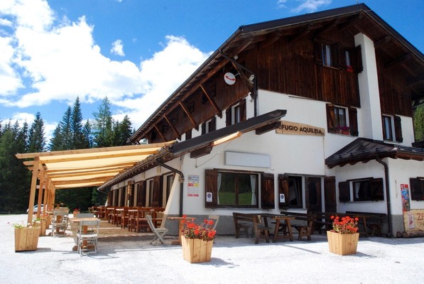 Foto Außenansicht Berghütte Aquileia