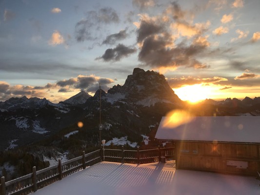 Foto Außenansicht La Ciasela Berg Restaurant