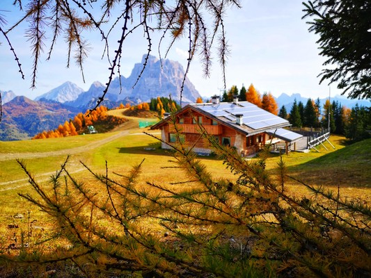 Foto Außenansicht Berghütte Ristoro Belvedere