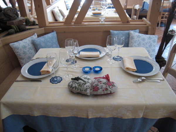 Das Restaurant Malga Ciapela (Marmolada) Dovich