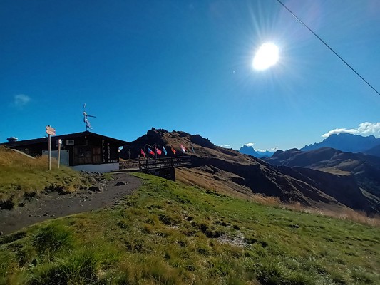 Panorama Rocca Pietore (Marmolada)