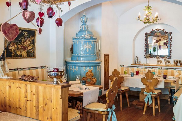Das Restaurant Cortina d'Ampezzo L'Hosteria dell'Hotel Cristallino