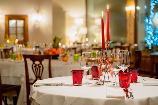 Il ristorante Cortina d'Ampezzo L'Hosteria dell'Hotel Cristallino