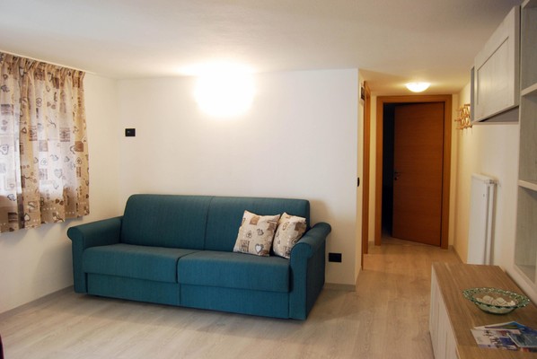 Der Wohnraum Ferienwohnung Ciasa Ciaslir