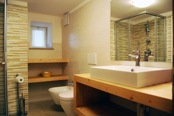 Foto vom Bad Ferienwohnung Ciasa Ciaslir