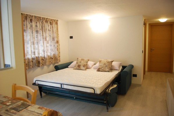 Der Wohnraum Ferienwohnung Ciasa Ciaslir