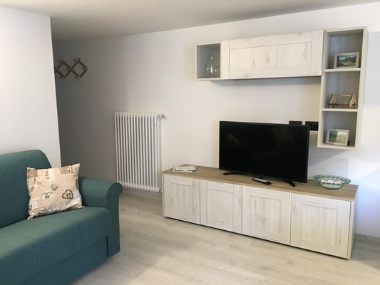 Der Wohnraum Ferienwohnung Ciasa Ciaslir