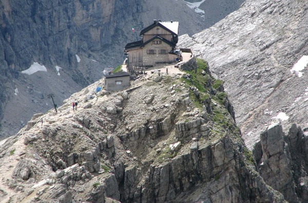 Lage Berghütte Nuvolau Cortina d'Ampezzo