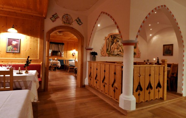 Il ristorante Pozza di Fassa La Stua de Jan
