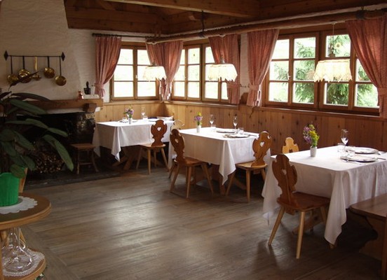 The restaurant Moena Malga Panna