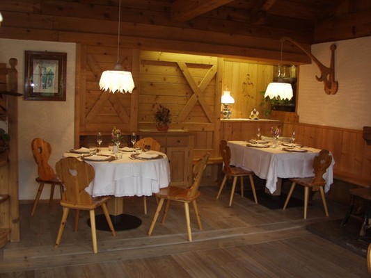 The restaurant Moena Malga Panna