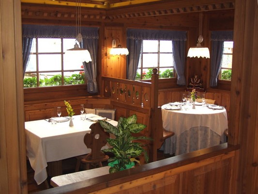 The restaurant Moena Malga Panna