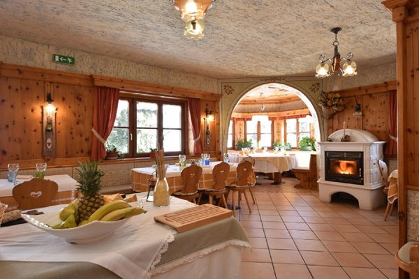 Il ristorante Passo San Pellegrino La Stua de Zach