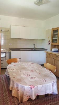 Foto della cucina Ciasa Enrosadira