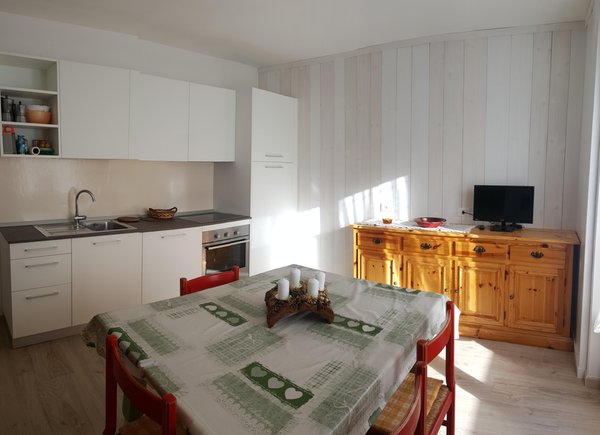 Foto della cucina Ciasa Enrosadira