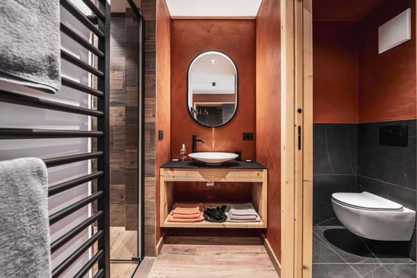 Photo of the bathroom Mountain hut with rooms Fredarola