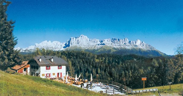 Lage Alm Schillerhof Welschnofen