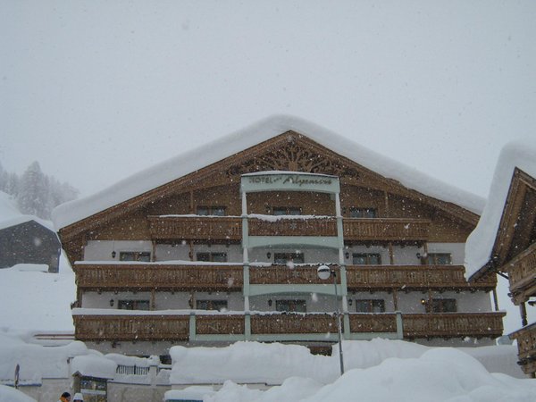 Foto invernale di presentazione Ristorante Stube Ladina