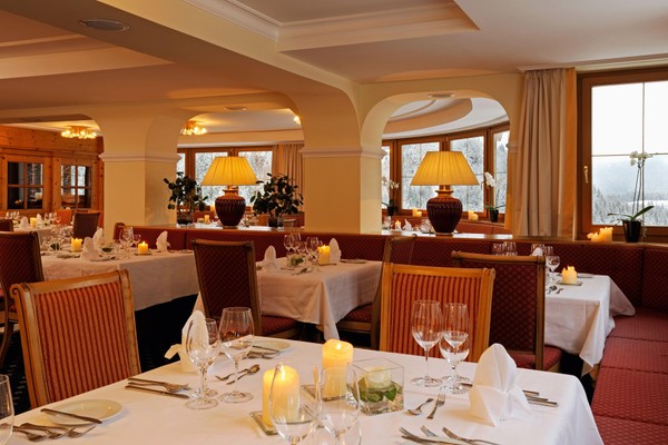Il ristorante Nova Ponente Ganischgerhof
