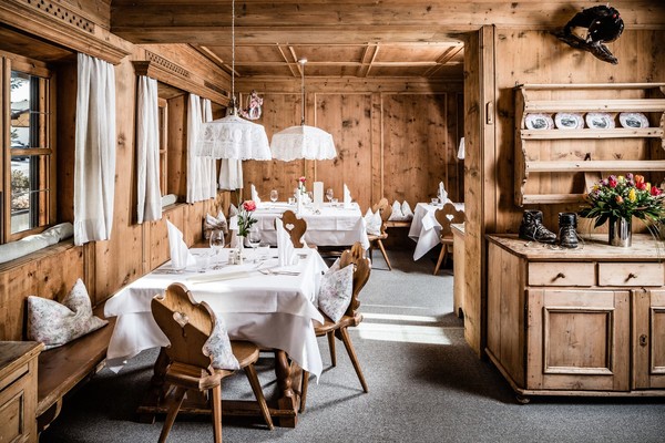 Il ristorante Nova Ponente Sport Alm