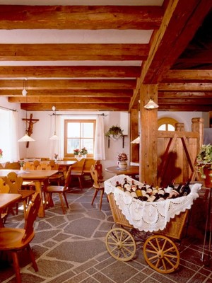 Il ristorante Monte S. Pietro (Obereggen - Nova Ponente) Golfclub Petersberg