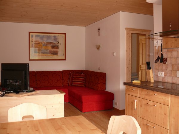 Der Wohnraum Apartments Ciasa Eghes