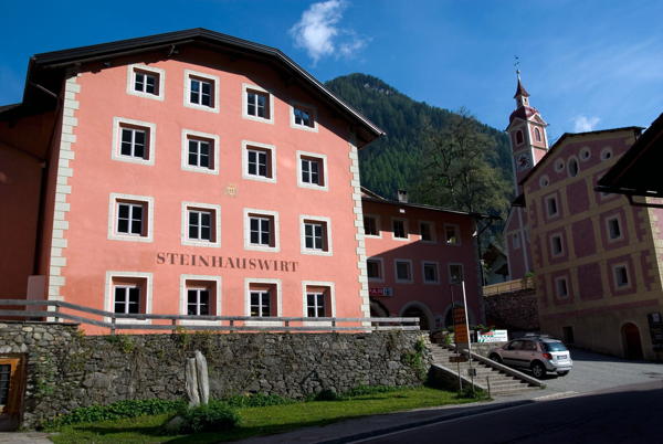 Foto esterno in estate Steinhauswirt