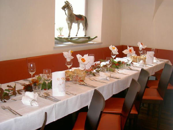 Il ristorante Cadipietra Steinhauswirt