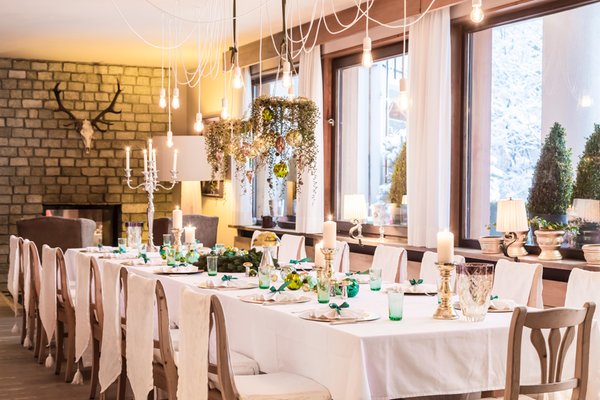 Il ristorante Campo Tures Drumlerhof