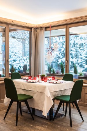 Il ristorante Campo Tures Drumlerhof