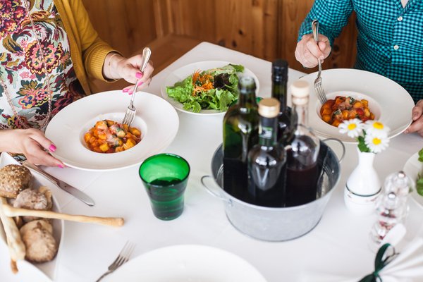 Il ristorante Campo Tures Drumlerhof
