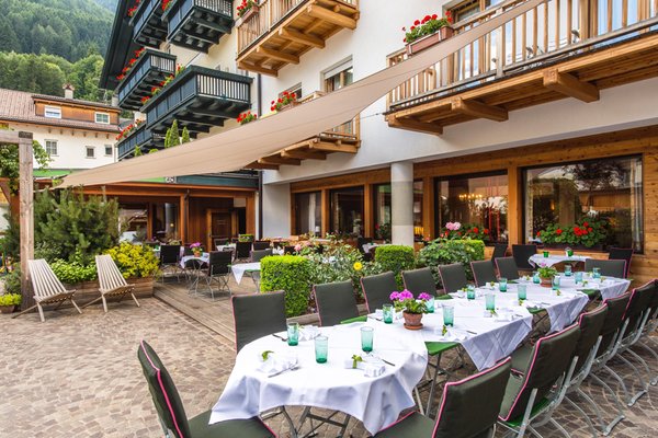 Il ristorante Campo Tures Drumlerhof