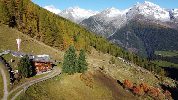 La posizione Malga Hochfeldalm San Giacomo (Valle Aurina)