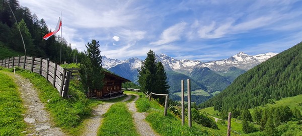 Panorama San Giacomo (Valle Aurina)