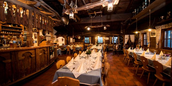 Il ristorante Campo Tures Mittelstation Michlreis