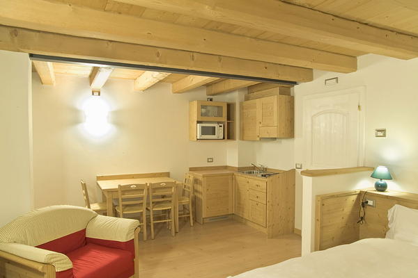 The living area Rooms + Apartments Locanda Tana de 'l Ors