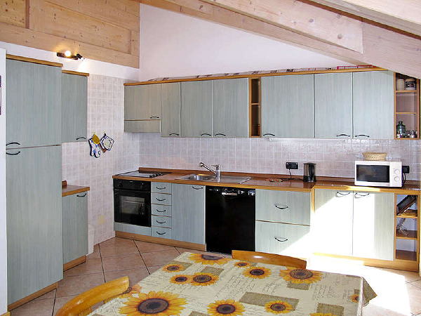 Foto della cucina Ciasa Gran Panorama