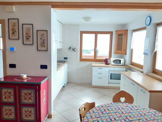 Foto della cucina Ciasa Gran Panorama