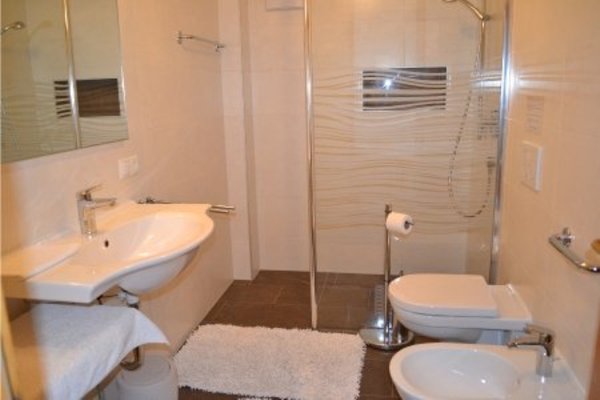 Foto del bagno Camere + Appartamenti Pramstaller