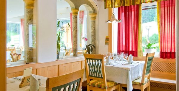 Das Restaurant Sexten Hotel Willy