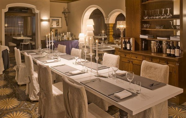 Il ristorante Campitello di Fassa Della Villa