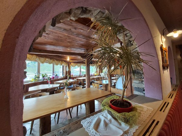 The restaurant Alba di Canazei (Canazei) Dolomia