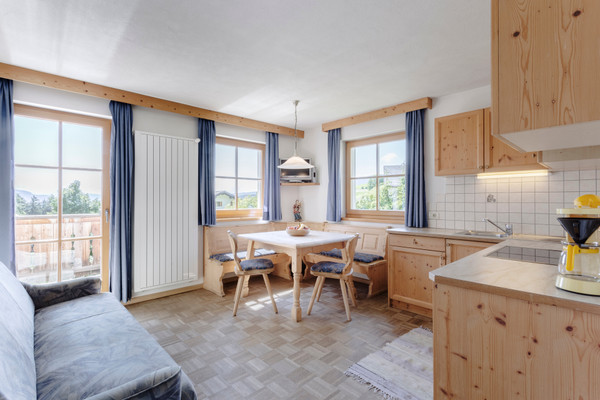 La zona giorno Appartamenti Villa Bernhard