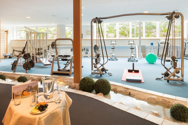 Foto della zona fitness Centro benessere Bad Moos